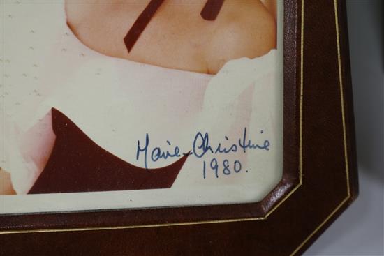 Royal Interest: A signed photograph of Princess Margaret, etc. (4)